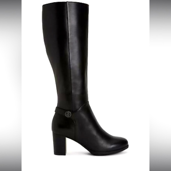 Women’s Boots Genuine Leather Size 9 Wide Calf Giani Bernini Adonnys Memory-Foam - Picture 2 of 5